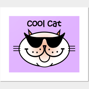 COOL CAT 2 - Flame Point Posters and Art